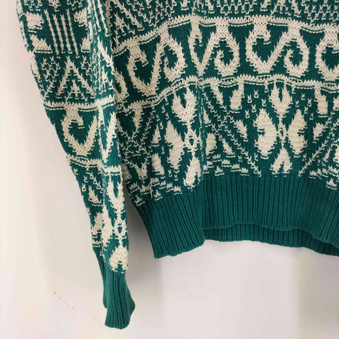 ウールリッチ WOOLRICH 80S 旧タグ MADE IN USA ノルディック柄 ニット メンズ