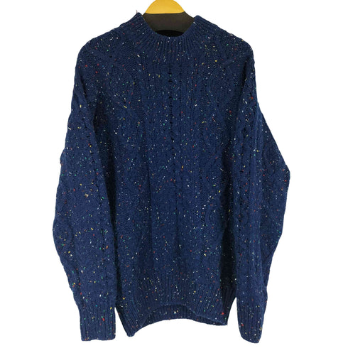 MICHAEL ross 90S MADE IN ENGLAND モックネックニット ネップ メンズ JPN:4