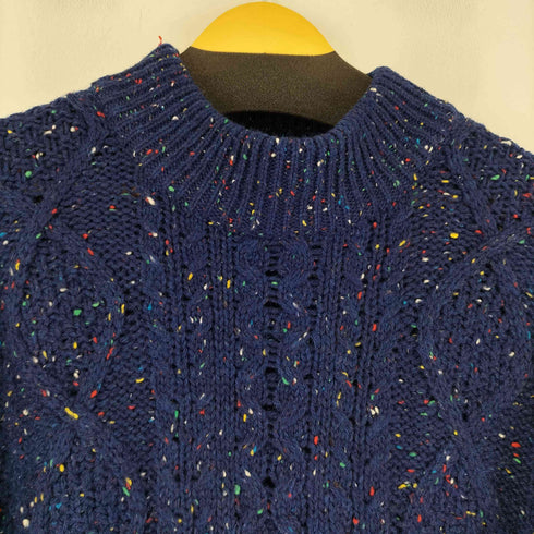 MICHAEL ross 90S MADE IN ENGLAND モックネックニット ネップ メンズ JPN:4