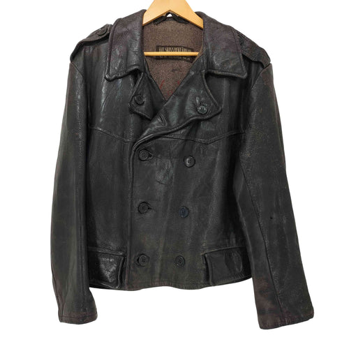 OJE SKINNBEKLADNAD 40~50s Swedish Leather Jacket メンズ