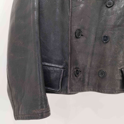 OJE SKINNBEKLADNAD 40~50s Swedish Leather Jacket メンズ
