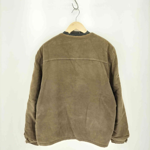 50s-60s レースアップベロアプルオーバーシャツ メンズ