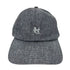 ナナミカ nanamica Denim Cap ロゴ刺繍 リジットデニム 6パネルキャップ メンズ F
