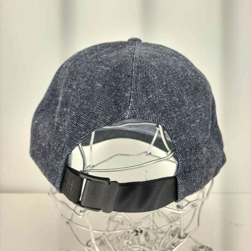 ナナミカ nanamica Denim Cap ロゴ刺繍 リジットデニム 6パネルキャップ メンズ F
