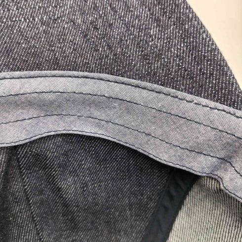 ナナミカ nanamica Denim Cap ロゴ刺繍 リジットデニム 6パネルキャップ メンズ F