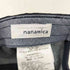 ナナミカ nanamica Denim Cap ロゴ刺繍 リジットデニム 6パネルキャップ メンズ F