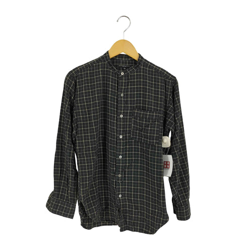 エンジニアードガーメンツ Engineered Garments バンドカラー チェック 長袖 シャツ メンズ import:XS