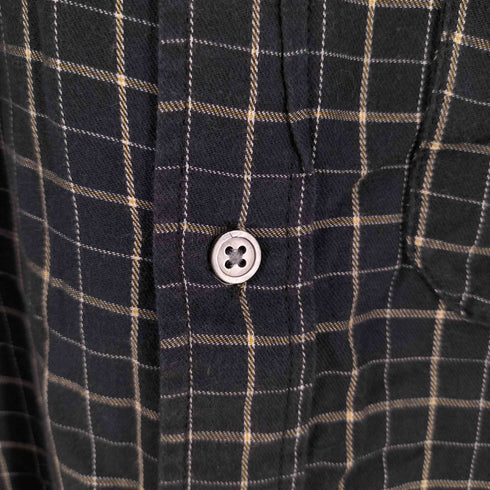 エンジニアードガーメンツ Engineered Garments バンドカラー チェック 長袖 シャツ メンズ import:XS