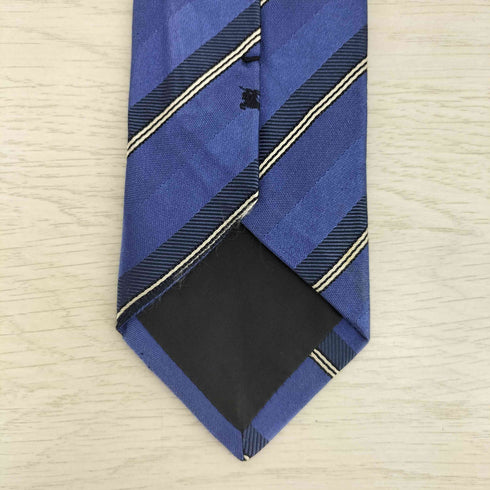 バーバリーブラックレーベル BURBERRY BLACK LABEL ストライプ シルク ネクタイ メンズ