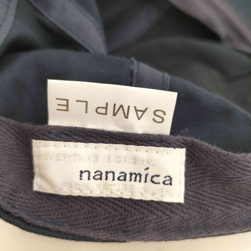 ナナミカ nanamica ロゴ刺繍 6パネルキャップ メンズ