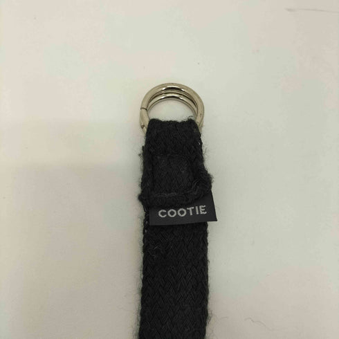 クーティー COOTIE Shoelace Ring Belt -Black- メンズ