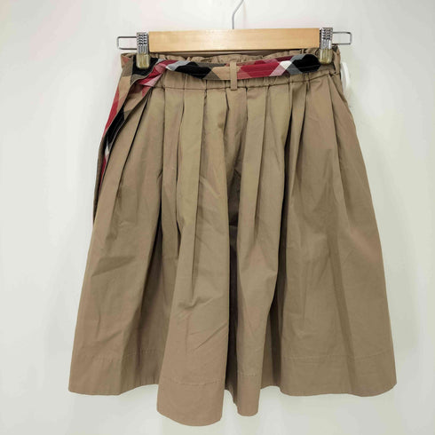 ブルーレーベルクレストブリッジ BLUE LABEL CRESTBRIDGE コットン プリーツ スカート レディース JPN:34