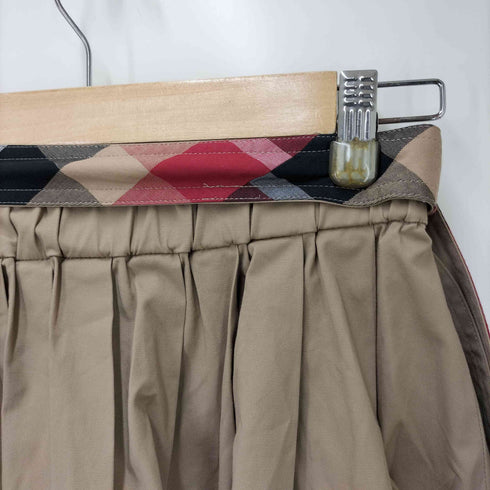 ブルーレーベルクレストブリッジ BLUE LABEL CRESTBRIDGE コットン プリーツ スカート レディース JPN:34