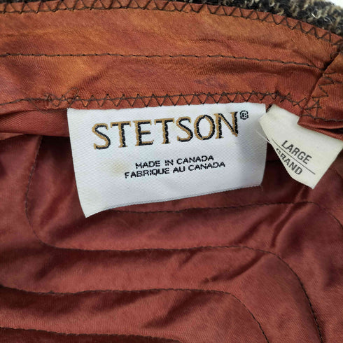 ステットソン STETSON ツイードハンチング帽 メンズ L