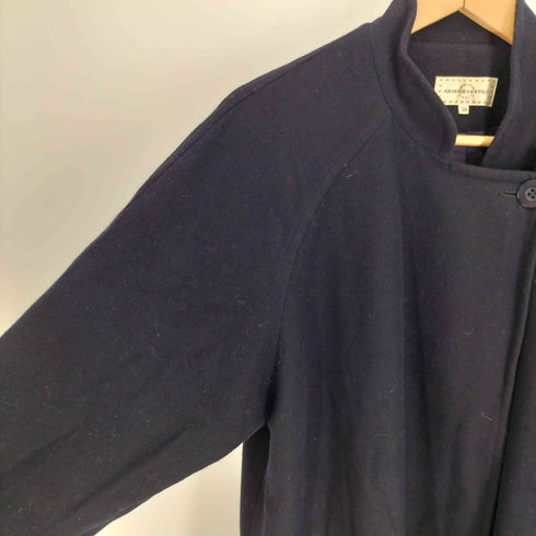 ARMAND VENTILO ウール 1B スタンドネック ロング コート レディース JPN:38