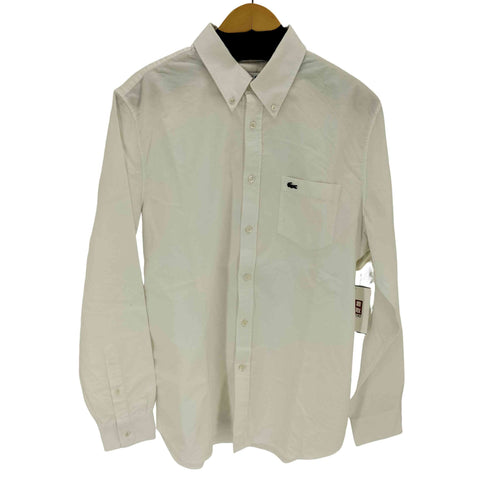 ラコステ LACOSTE Regular Fit Oxford Cotton Shirt メンズ FR:42