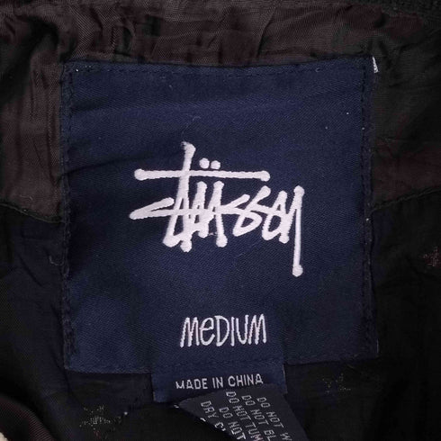 ステューシー Stussy ナイロン アーチバックプリント スタジャン メンズ import:M