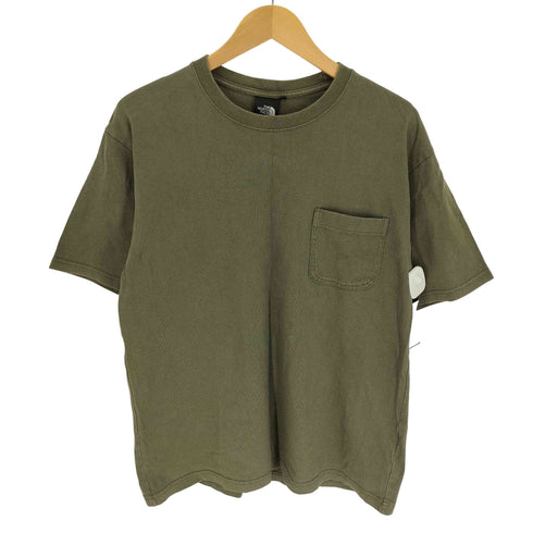 ザノースフェイス THE NORTH FACE S/S HEAVY COTTON TEE ショートスリーブ ヘビーコットン クルーネック 半袖 Tシャツ メンズ import:L