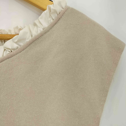 プロポーションバイボディードレッシング PROPORTION BODY DRESSING フリル総針ニット レディース FREE