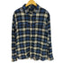 オービス ORVIS 00S レギュラーカラー フラップポケット 4ポケット タータンチェック L/S ヘビー ネルシャツ メンズ import:L