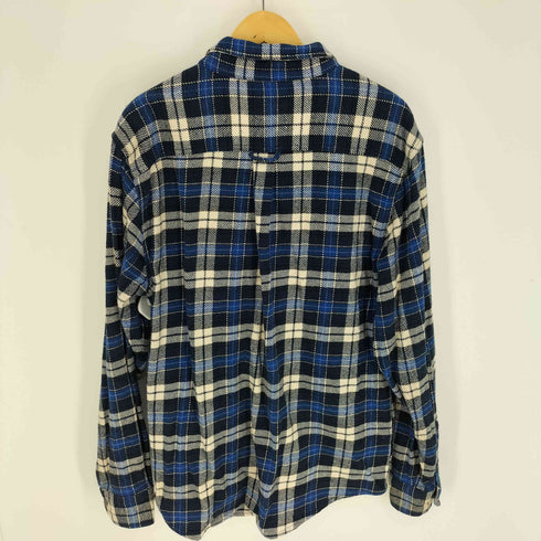 オービス ORVIS 00S レギュラーカラー フラップポケット 4ポケット タータンチェック L/S ヘビー ネルシャツ メンズ import:L