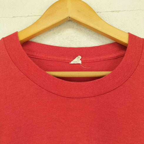 スクリーンスターズ SCREEN STARS 80-90s USA製 袖裾シングル 企業ロゴフロントプリント Tシャツ メンズ import:XL
