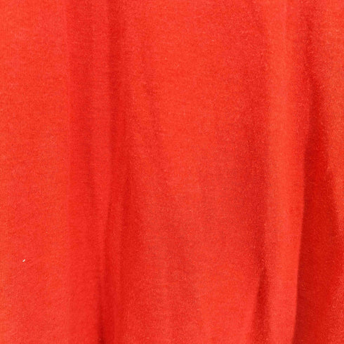スクリーンスターズ SCREEN STARS 80-90s USA製 袖裾シングル 企業ロゴフロントプリント Tシャツ メンズ import:XL