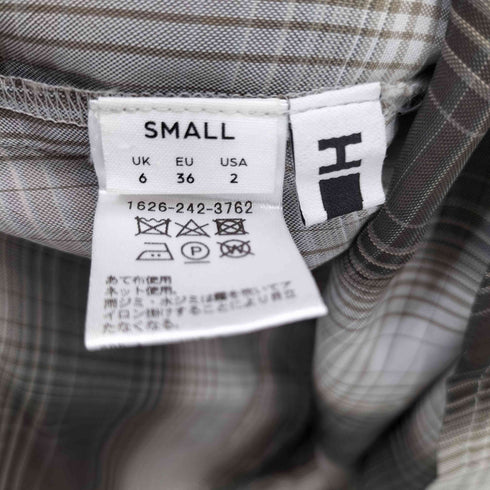 エイチビューティーアンドユースユナイテッドアローズ H BEAUTY & YOUTH UNITED ARROWS OMBRE CHECK CAMILOLE レディース JPN:S