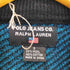 ポロジーンズ RL POLO JEANS CO. 柄切替 ウールコットン ハイネック ニット 短丈 レディース import:S