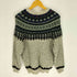ウールリッチ WOOLRICH 80S 紺タグ ノルディック柄 ニット セーター メンズ import:L