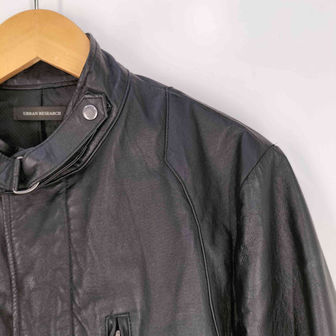 アーバンリサーチ URBAN RESEARCH ピッグレザー シングルライダースジャケット メンズ JPN:M