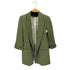 ザラ ZARA ボタンレステーラードジャケット レディース import:XS