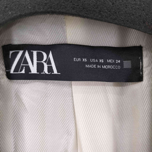 ザラ ZARA ボタンレステーラードジャケット レディース import:XS