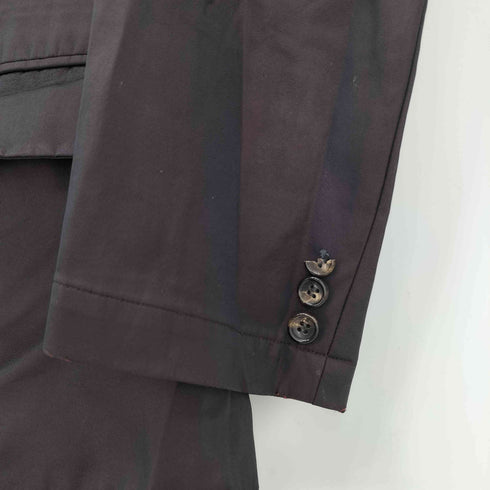 コムデギャルソンオム COMME des GARCONS HOMME 90s 田中オム 玉虫色 ジップアップ フーデッド サテンジャケット メンズ M