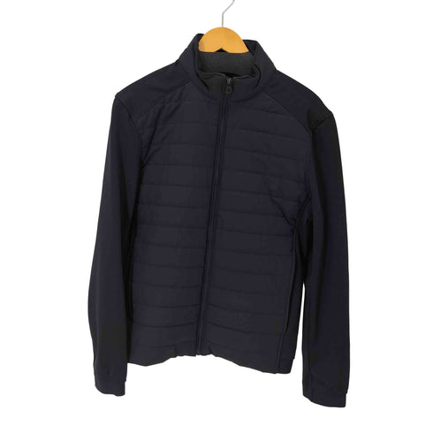 ザラ ZARA ジップアップ 切替 中綿ブルゾン メンズ import:M