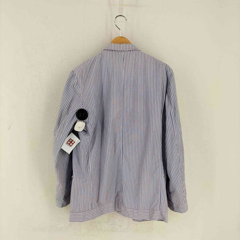 コムデギャルソンオム COMME des GARCONS HOMME 田中オム 製品洗い ストライプ コットン 3B テーラードジャケット メンズ JPN:M