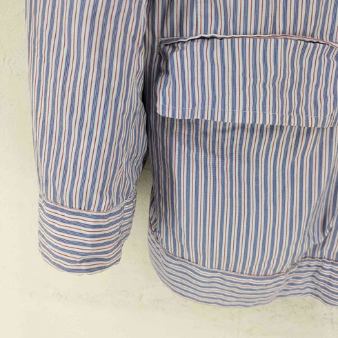 コムデギャルソンオム COMME des GARCONS HOMME 田中オム 製品洗い ストライプ コットン 3B テーラードジャケット メンズ JPN:M