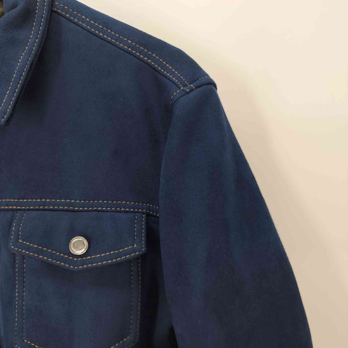 ザラマン ZARA MAN フェイクスエード ジップアップジャケット メンズ import:M