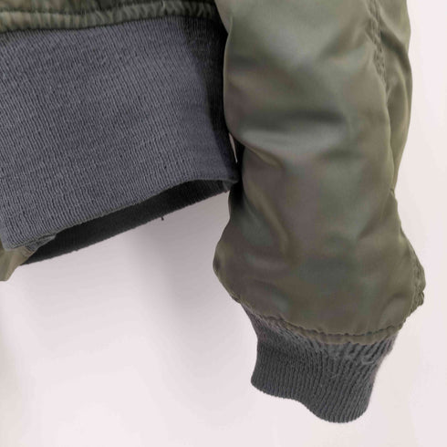アルファインダストリーズ ALPHA INDUSTRIES 90s USA製 N2-B ミリタリー フライトジャケット 短丈 メンズ