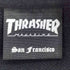 スラッシャー THRASHER ロゴ刺繍 ハーフジップ スウェット メンズ JPN:XL