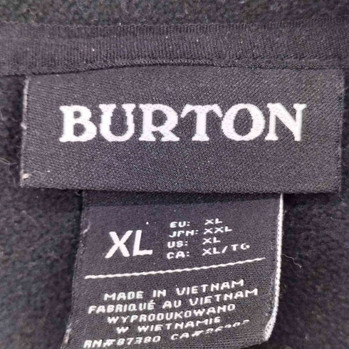 バートン BURTON フロントプリント プルオーバーパーカー メンズ XL
