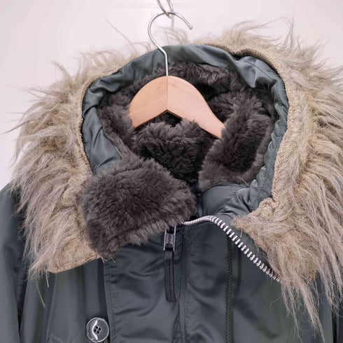 アルファインダストリーズ ALPHA INDUSTRIES 90s-00s USA製 N-3B ミリタリー フライトジャケット メンズ JPN:M