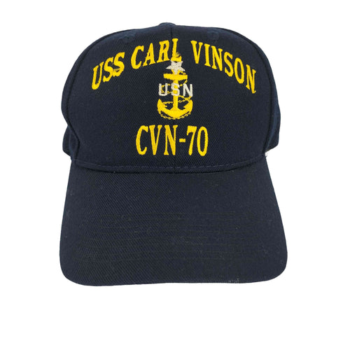 USS CARL VINSON キャップ メンズ