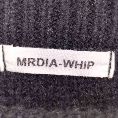 MRDIA WHIP フリンジデザイン クルーネックセーター メンズ