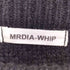 MRDIA WHIP フリンジデザイン クルーネックセーター メンズ