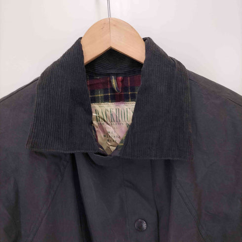 バブアー Barbour BACKHOUSE Stockmans Coat ストックマンズ コート 裏地チェック ワックスコットンオイルドジャケット メンズ
