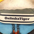 オニツカタイガー ONITSUKA TIGER ロゴ刺繍 マルチカラー 切り返しデザイン ジップアップ フーディジャケット メンズ JPN:L