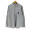 ゲスジーンズ GUESS JEANS Ls Bd Reg Pocket Shirt 長袖シャツ ボタンダウン ストライプ シャツ メンズ import:XL