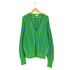ラコステ LACOSTE RELAXED FIT オーガニックコットンVネックカーディガン メンズ import:M