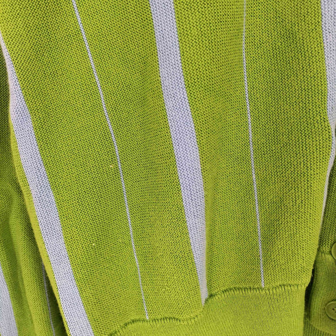 ラコステ LACOSTE RELAXED FIT オーガニックコットンVネックカーディガン メンズ import:M